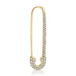 Hot EXTRA LARGE DIAMOND SAFETY PIN Safety Pins & Clips