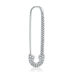Hot EXTRA LARGE DIAMOND SAFETY PIN Safety Pins & Clips
