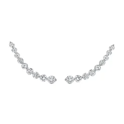 Hot FLOATING DIAMOND EARRING Floating