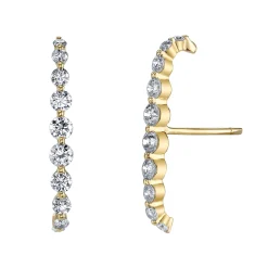 Cheap FLOATING DIAMOND LOBE CUFF Floating