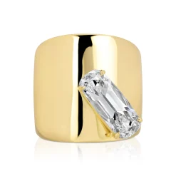 Flash Sale GALAXY RING WITH ELONGATED CUSHION CUT DIAMOND One Of A Kind
