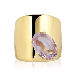 Outlet GALAXY RING WITH OVAL PINK SAPPHIRE One Of A Kind
