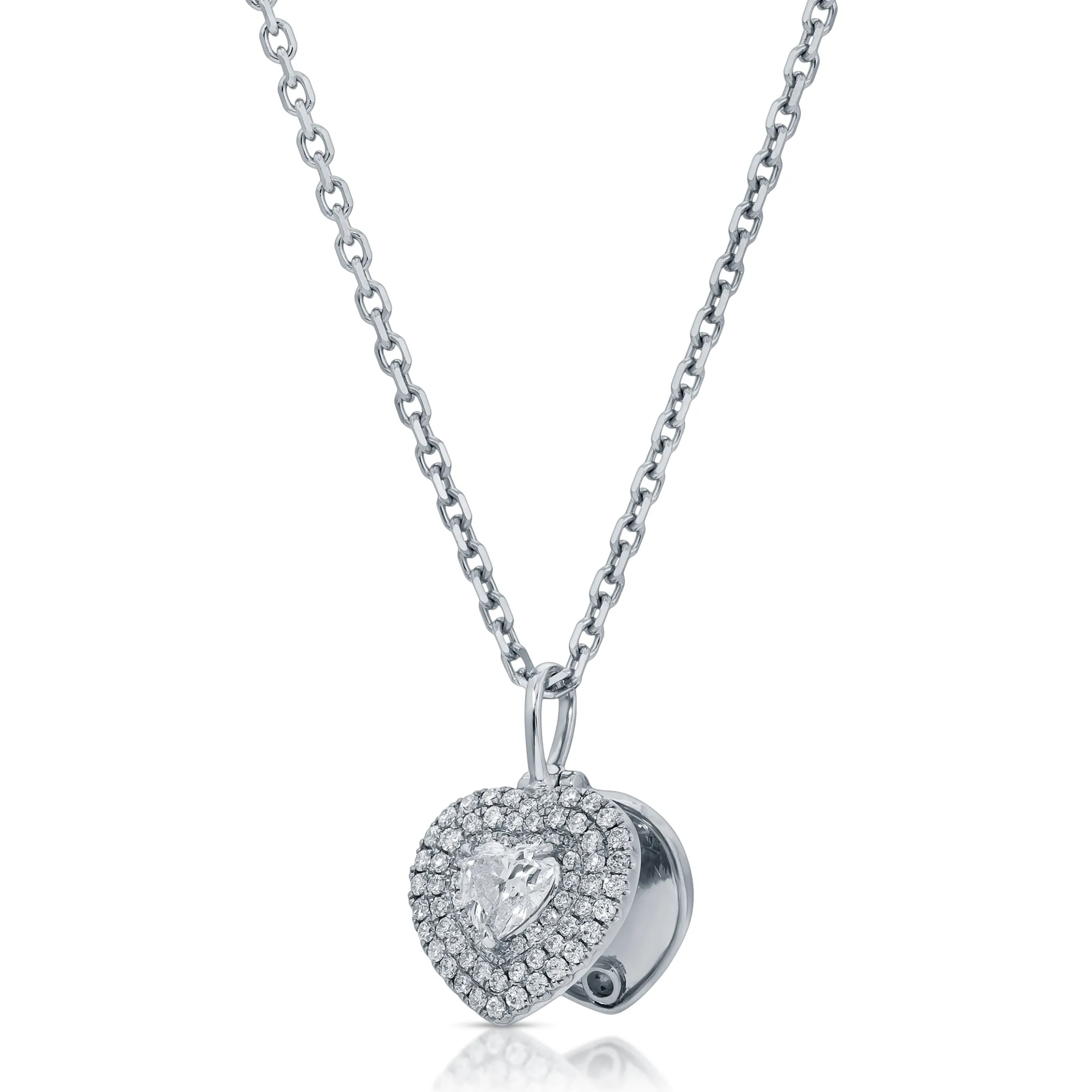 Best Sale HEART SHAPED DIAMOND LOULOU LOCKET Pendants