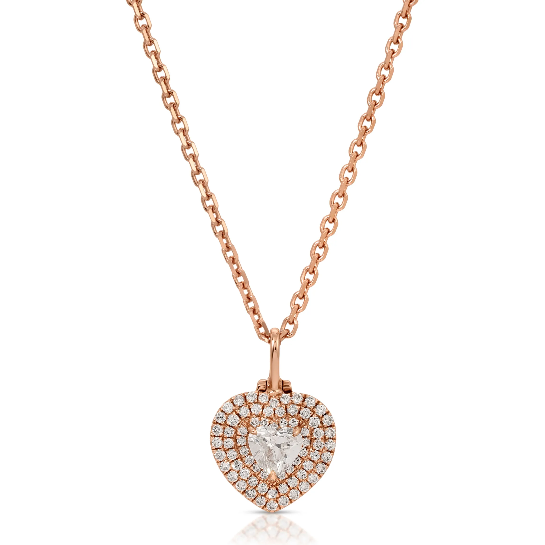 Best Sale HEART SHAPED DIAMOND LOULOU LOCKET Pendants