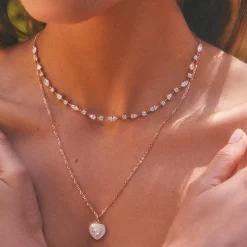 Best Sale HEART SHAPED DIAMOND LOULOU LOCKET Pendants