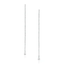 Flash Sale HEPBURN PEAR DIAMOND DROP EARRINGS Long