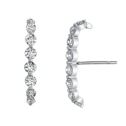 Outlet LARGE DIAMOND FLOATING LOBE CUFF Floating