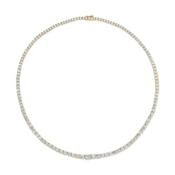 Discount LARGE GRADUATED DIAMOND HEPBURN CHOKER Chokers