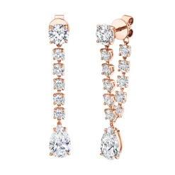 Best LARGE OLIVIA DIAMOND EARRINGS Long