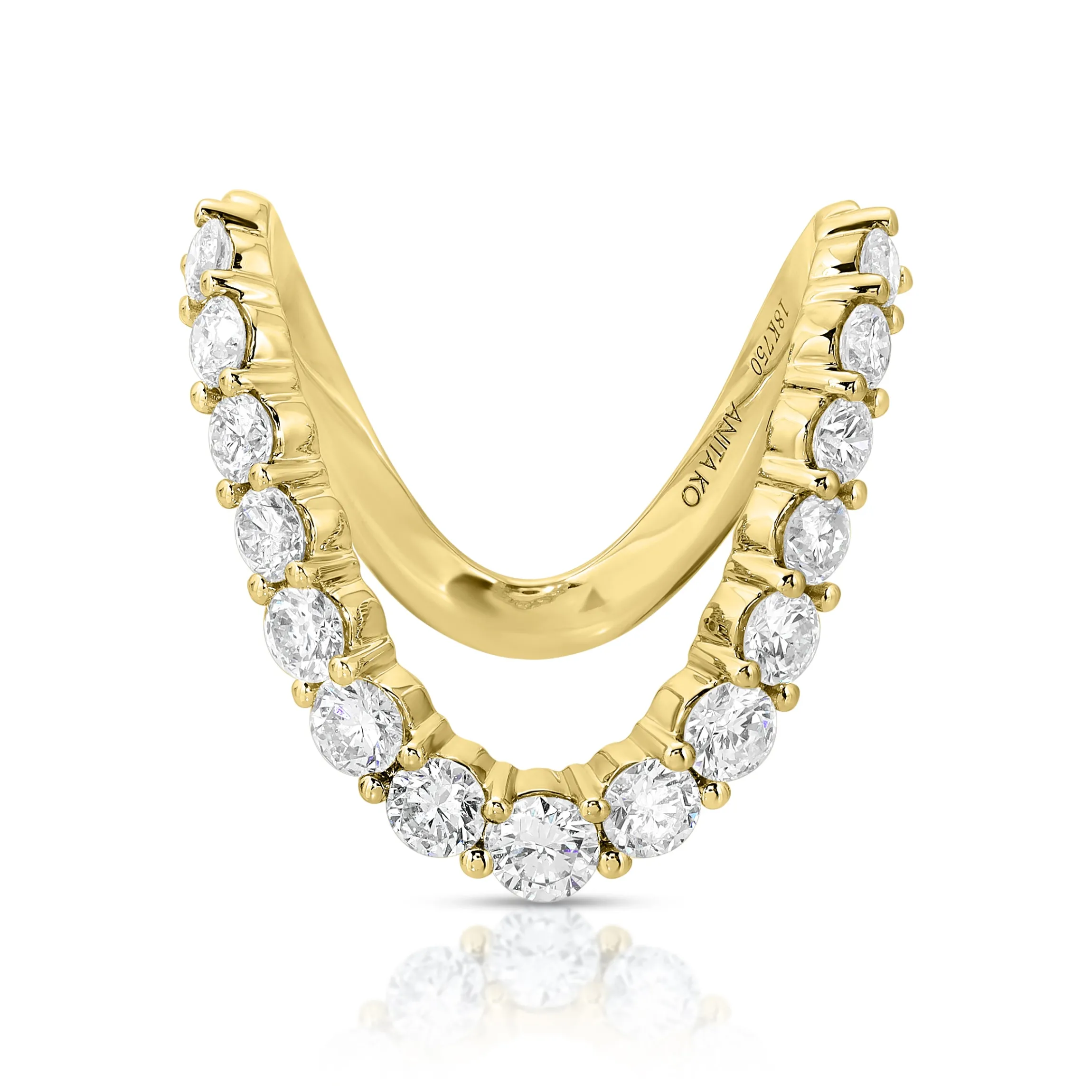 Shop LARGE PEAR EMERALD ORBIT EARRING One Of A Kind|Orbit