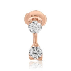 Online LARGE ROUND DIAMOND ORBIT EARRING Orbit