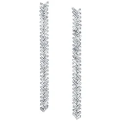 Store LONG ZIPPER DIAMOND EARRINGS Long