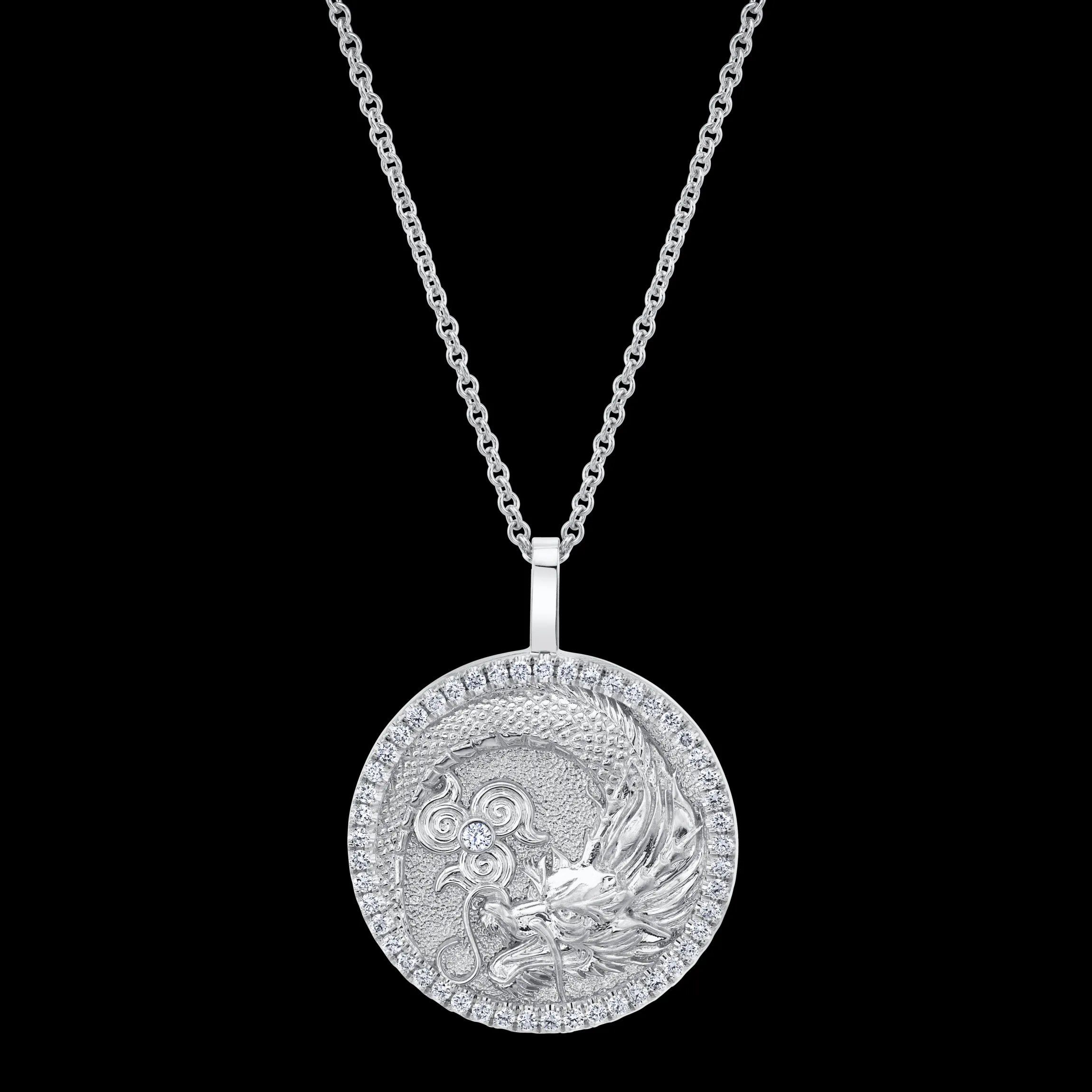 Shop LUCKY DIAMOND DRAGON TALISMAN Pendants|Lucky Tailsman
