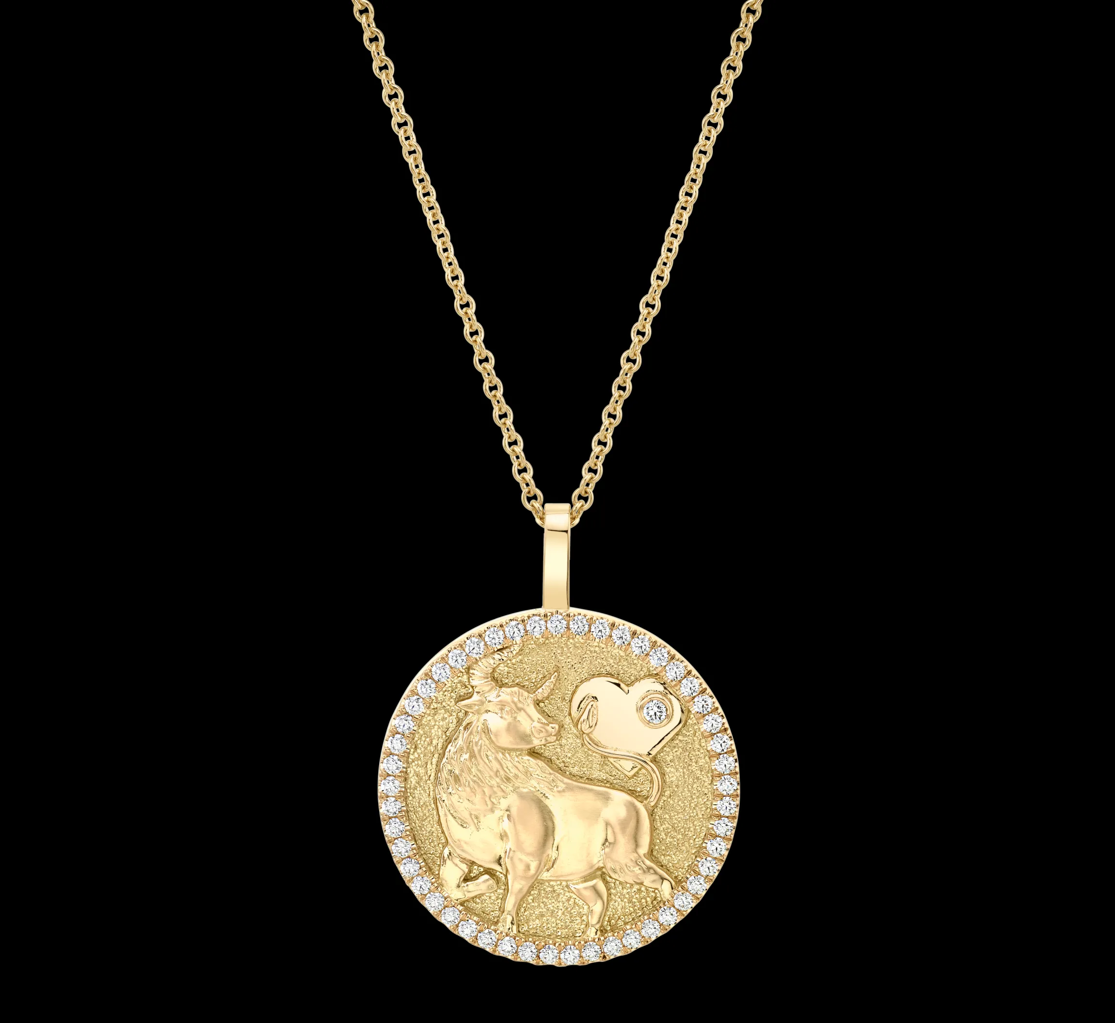 Flash Sale LUCKY DIAMOND OX TALISMAN Pendants|Lucky Tailsman