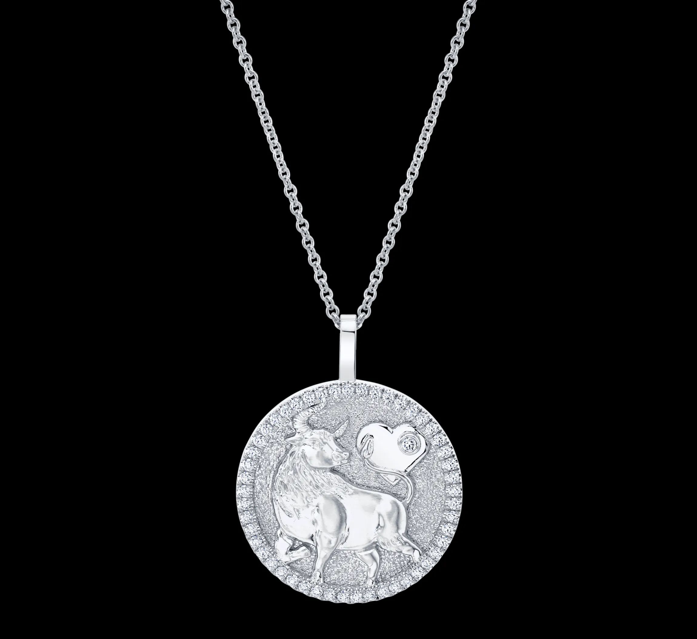 Flash Sale LUCKY DIAMOND OX TALISMAN Pendants|Lucky Tailsman