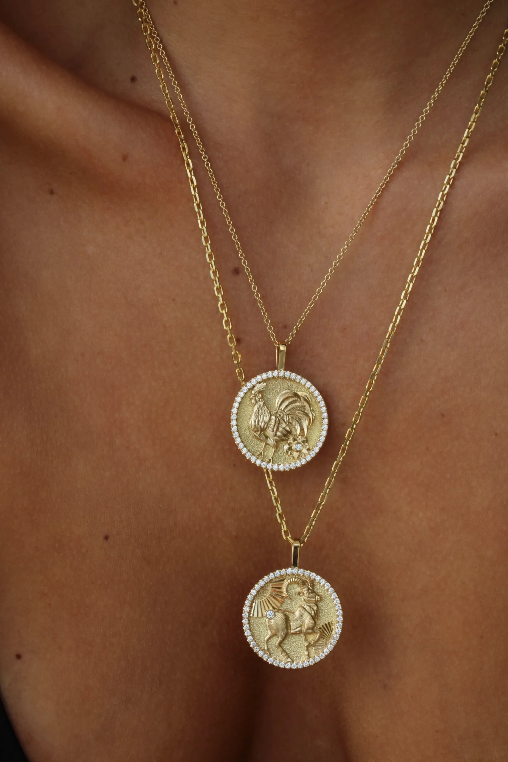 Flash Sale LUCKY DIAMOND ROOSTER TALISMAN Pendants|Lucky Tailsman