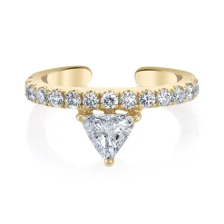 Flash Sale LUXE TRIANGLE DIAMOND EAR CUFF Ear Cuffs