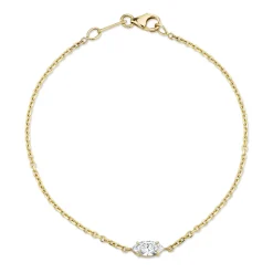 Online MARQUISE DIAMOND CHAIN BRACELET Chain Link
