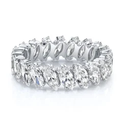 Fashion MARQUISE DIAMOND ETERNITY BAND Eternity
