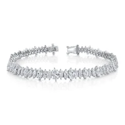 Flash Sale MARQUISE DIAMOND TENNIS BRACELET Diamond Link