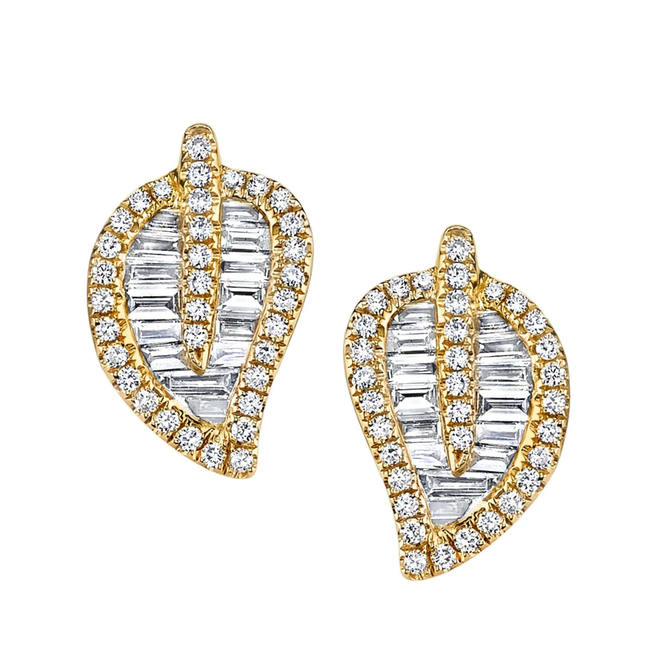 Best Sale MEDIUM LEAF STUDS Leaf
