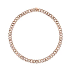Clearance NAPLES DIAMOND CHAIN LINK CHOKER Chokers