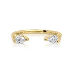 Best Sale ORBIT SPLIT PEAR DIAMOND RING Stacking|Orbit