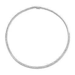 Online OVAL DIAMOND CHOKER Chokers