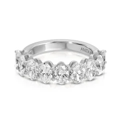 Sale OVAL DIAMOND DEMI-ETERNITY BAND Eternity