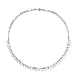 Fashion PALOMA ROUND AND PEAR DIAMOND CHOKER Chokers