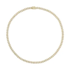 Best Sale PAVE DIAMOND COIL CHOKER Chokers