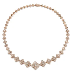 New PAVE DIAMOND CORSAGE CHOKER Chokers