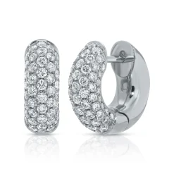 Online PAVE DIAMOND COSMO HUGGIES Huggies