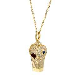 Best PAVE WHISTLE PENDANT One Of A Kind