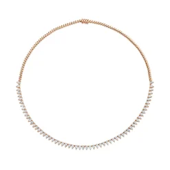 Sale PEAR DIAMOND CHOKER Chokers