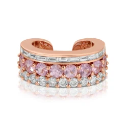 Best Sale PINK SAPPHIRE LOLA EAR CUFF Ear Cuffs