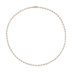 Cheap RAINDROP PEAR BEZELED DIAMOND CHOKER Chokers