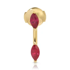 Fashion RUBY MARQUISE ORBIT EARRING Orbit