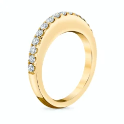 Discount SINGLE ROW DIAMOND GALAXY RING Stacking