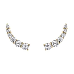 Best SMALL FLOATING DIAMOND STUD Floating
