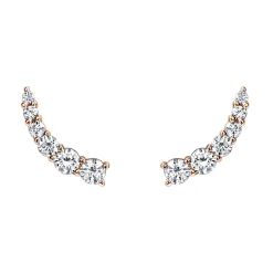 Best SMALL FLOATING DIAMOND STUD Floating