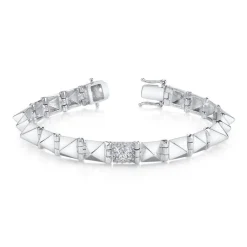 Clearance SMALL SPIKE BRACELET WITH ONE DIAMOND SPIKE Spikes