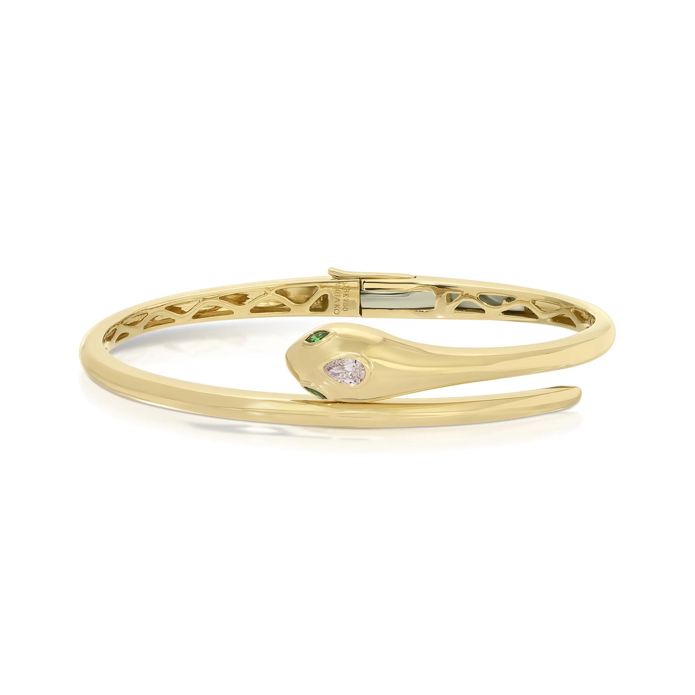 Cheap SNAKE COIL BRACELET Bangles