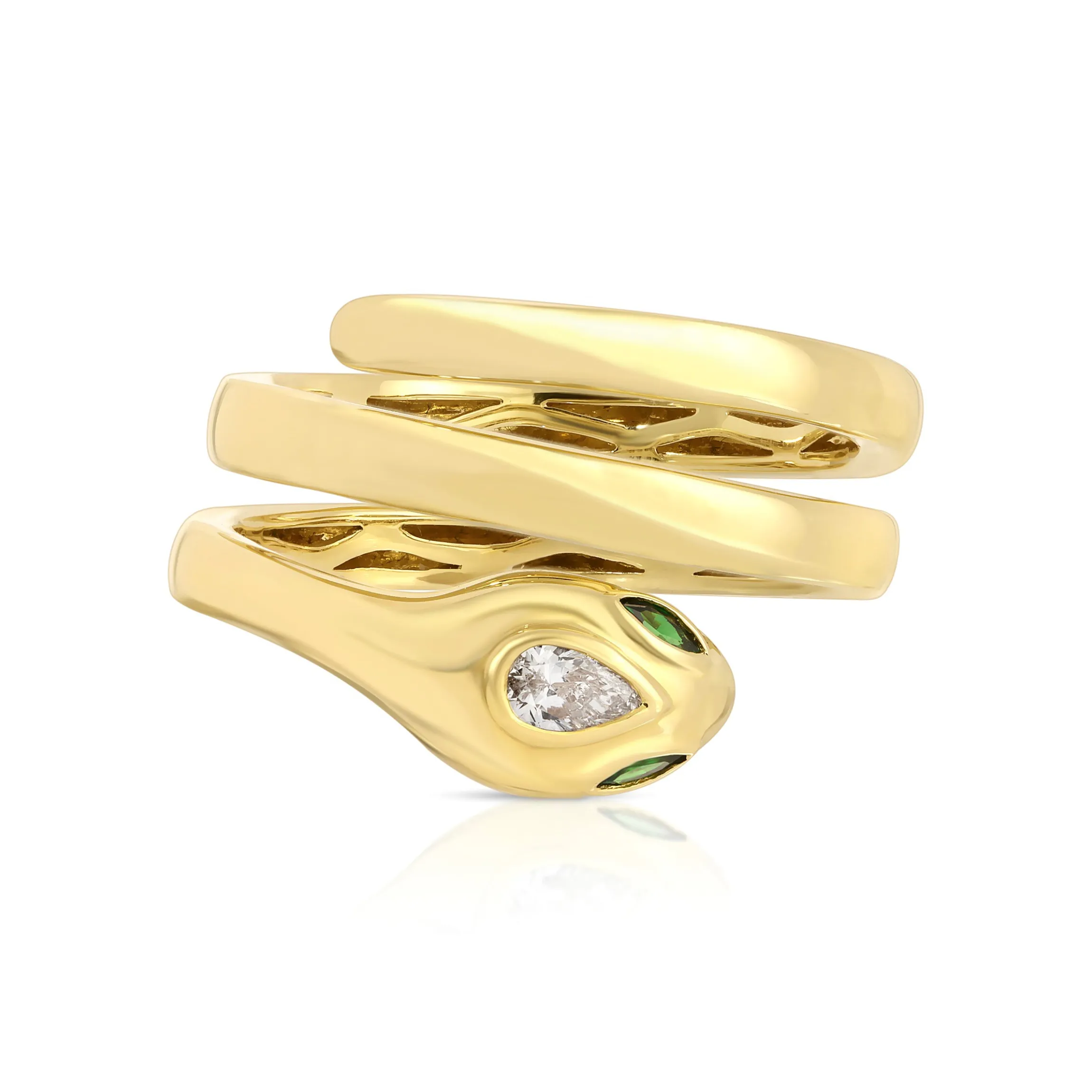 Cheap SNAKE COIL PINKY RING Pinky|Coil