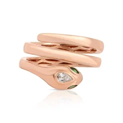 Cheap SNAKE COIL PINKY RING Pinky|Coil