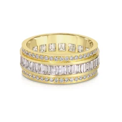 Hot STACKED DIAMOND RING Stacking
