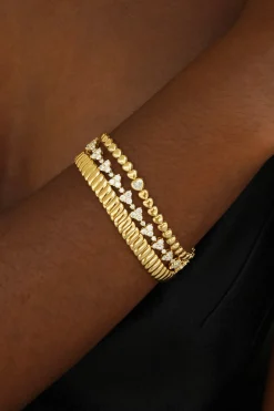 Best TRIANGLE ETERNITY DIAMOND BRACELET Diamond Link