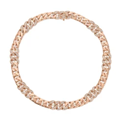 Hot VIDA DIAMOND CHAIN LINK CHOKER Chokers