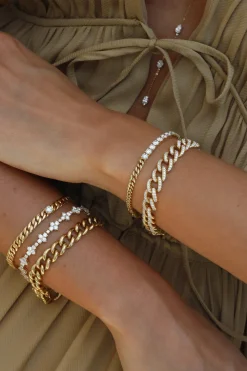 Fashion VIVI DIAMOND TENNIS BRACELET Diamond Link