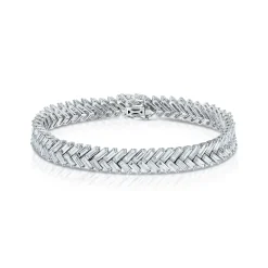 Discount ZIPPER DIAMOND TENNIS BRACELET Diamond Link